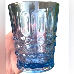 Cobalt Blue Set of 4 Acrylic Glasses Perfect For Wedding, Party or Event NWT